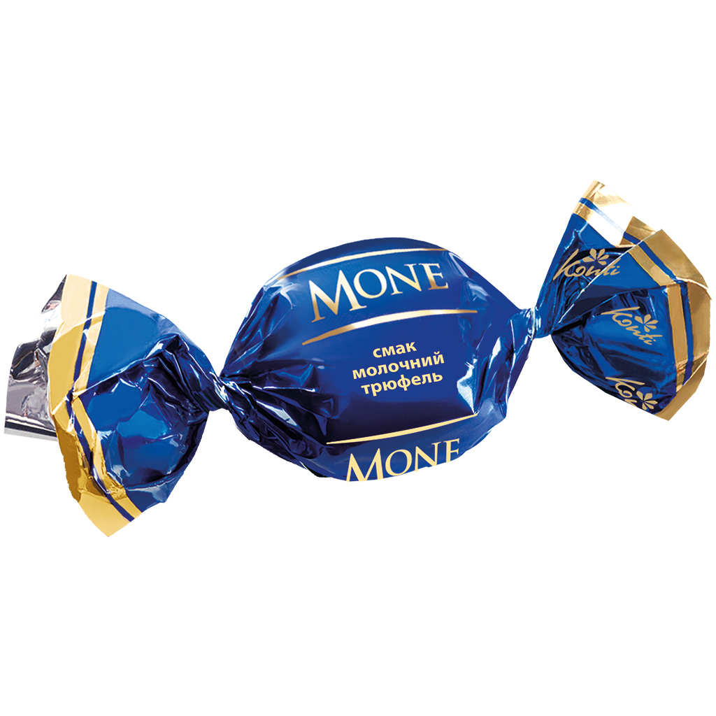 Snoep "Mone" met melk-truffelsmaak