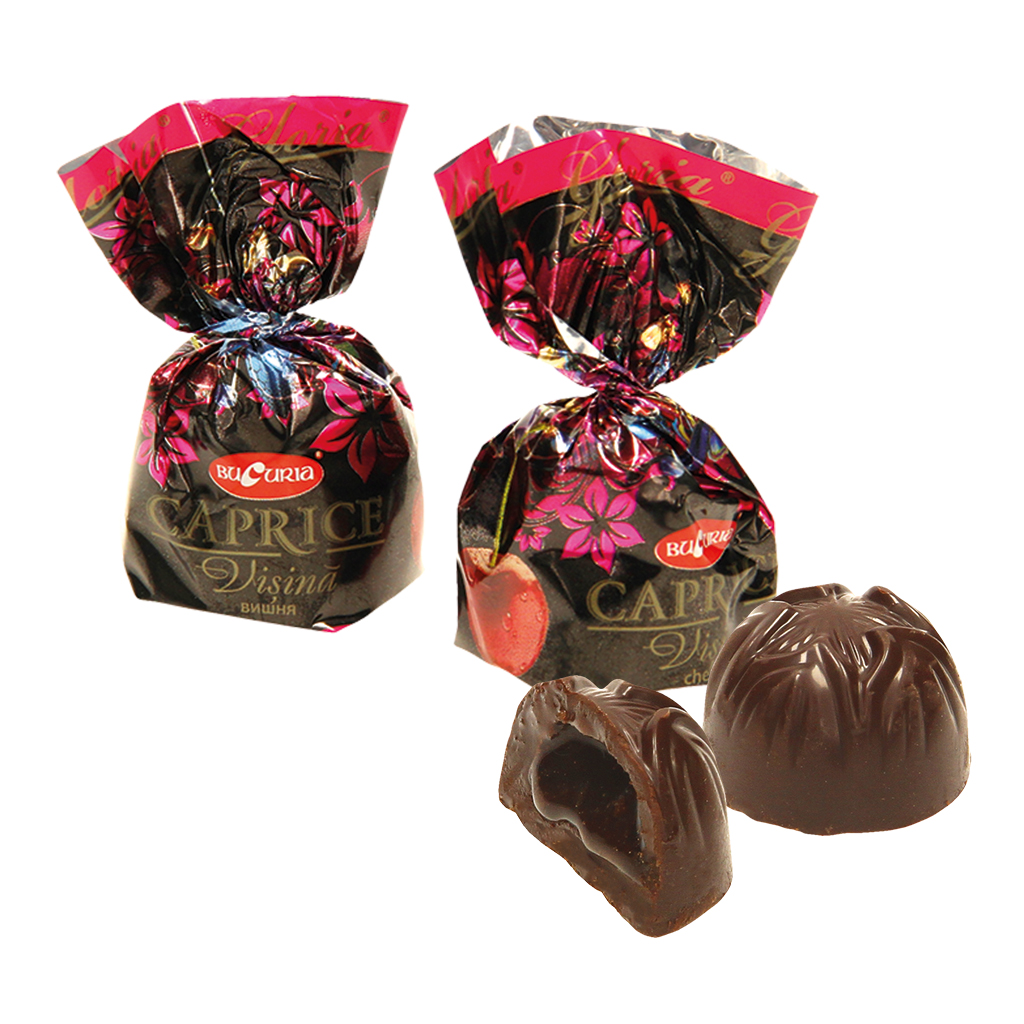 "Gloria Caprice" confiserie met vloeibare gelei-vulling