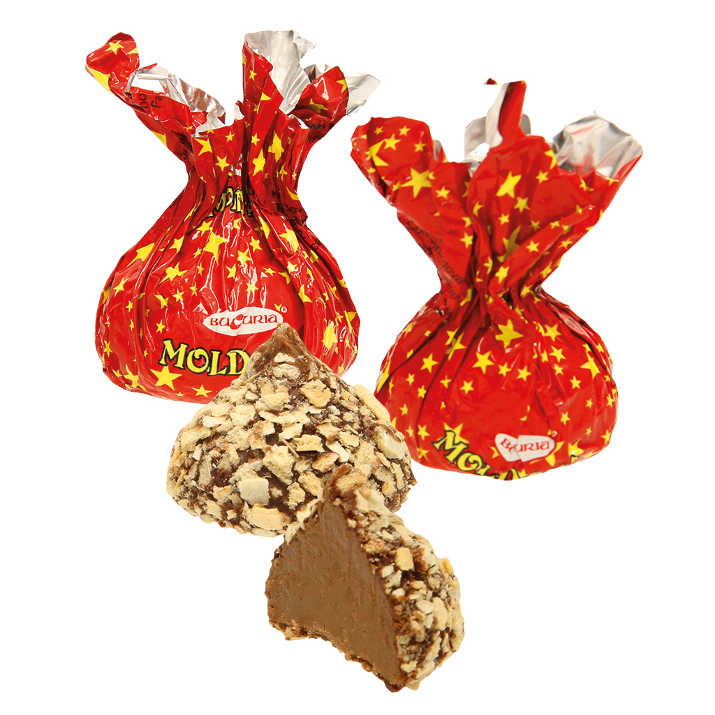 "Moldova" confiserie met pinda's en wafelkruimels