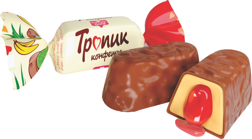 Конфеты помадные "Тропик"