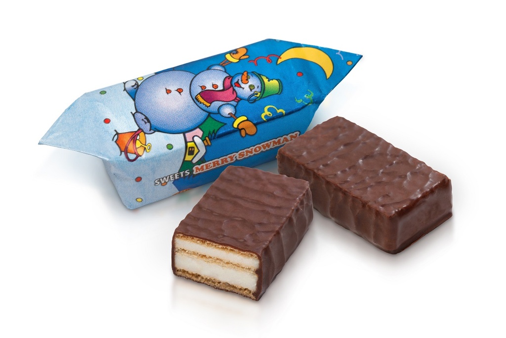 Конфеты "Веселый снеговичок”