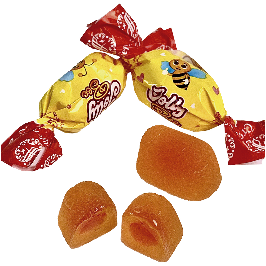 "CRAFERS" "Jolly Bee" Gelee-snoep met vulling
