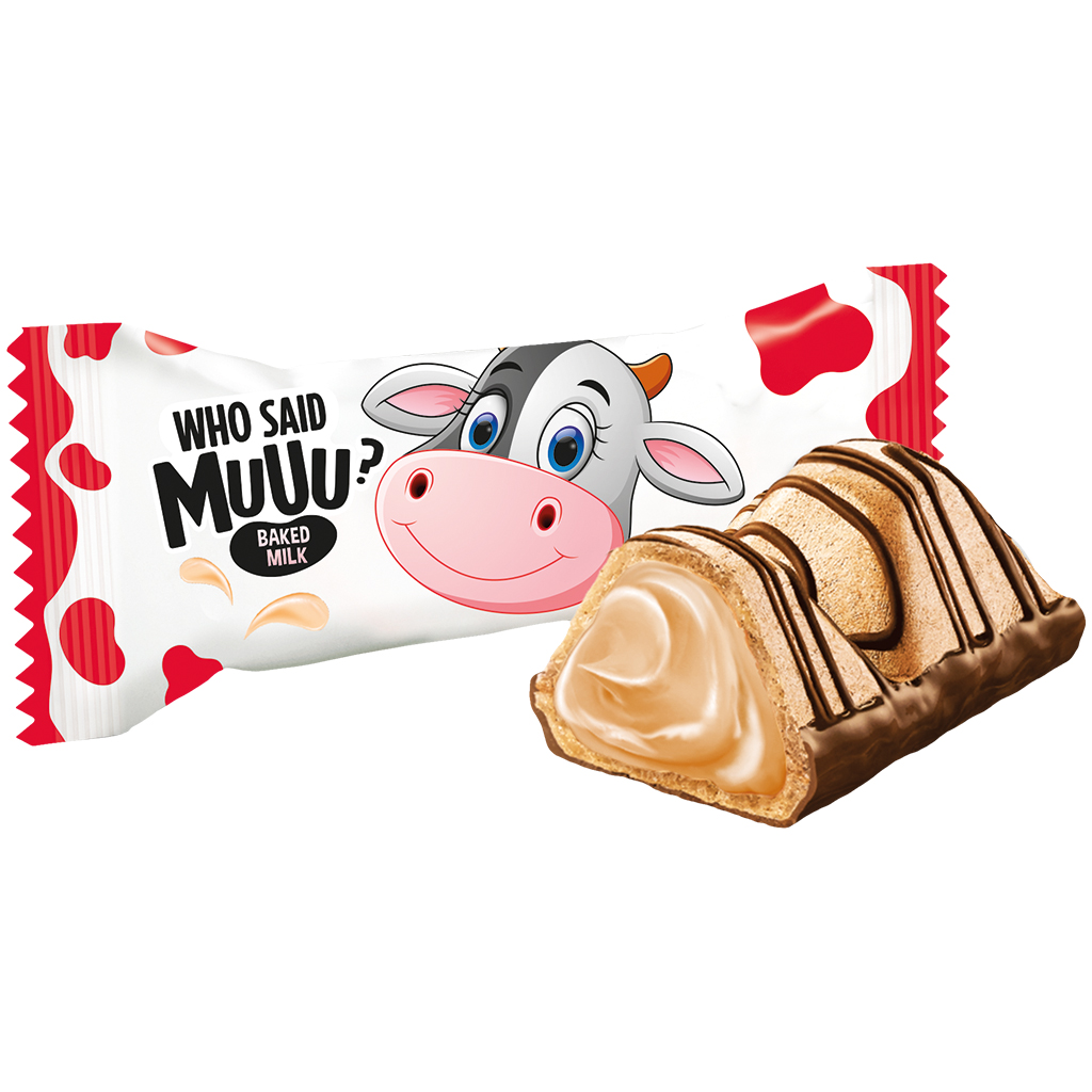 "Wie zei MUUU?" Gevulde wafelconfiserie