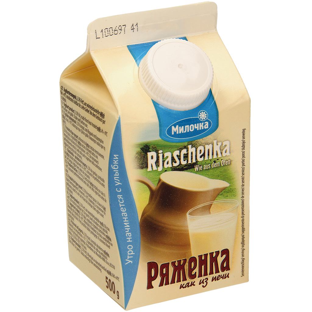 Yoghurtproduct "Rjaschenka" 3,5% vet