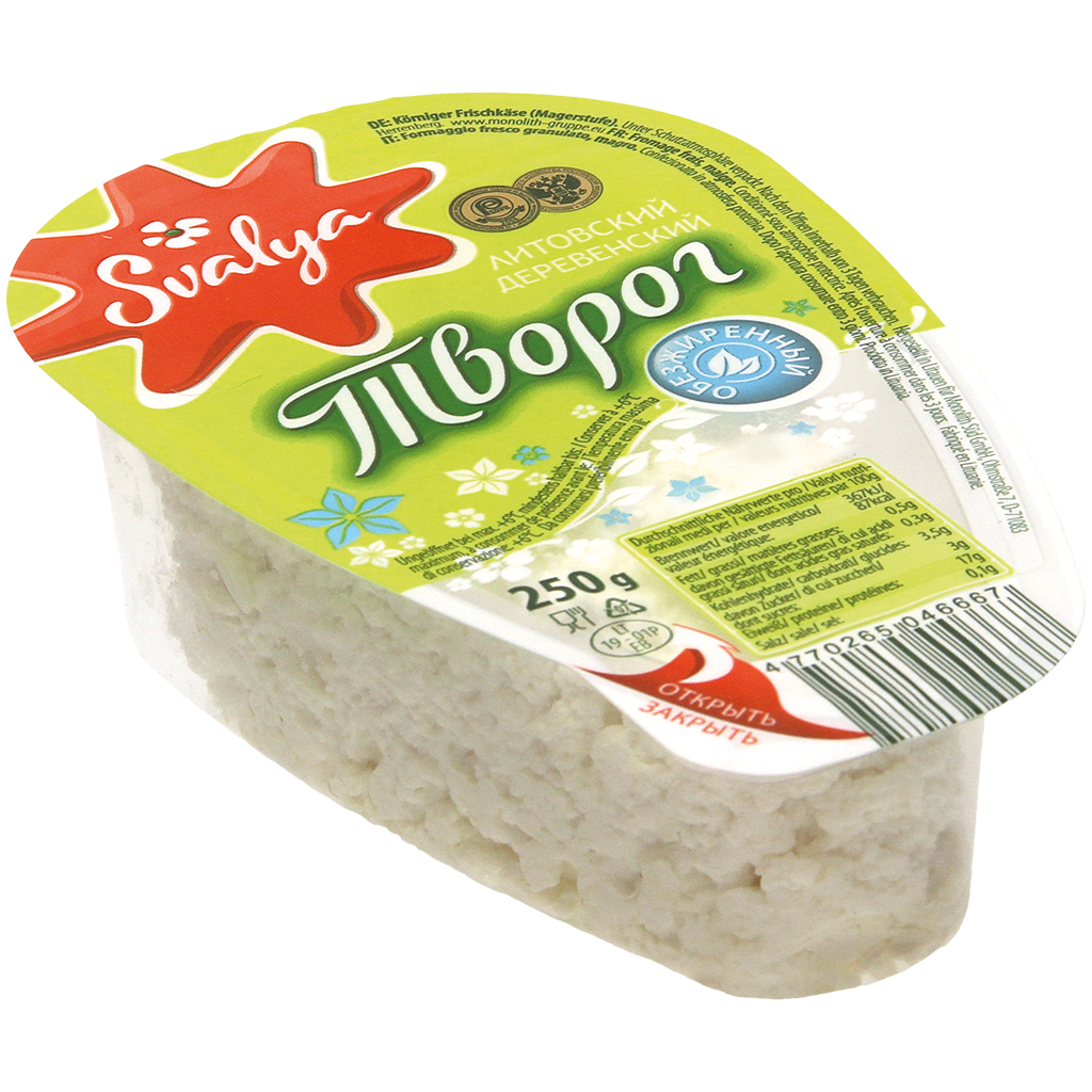 “Svalja” Magere korrelige verse kaas – 0,5% vet 250g