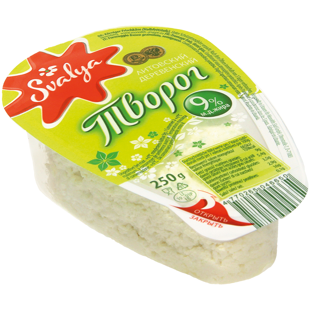 Творог 9% жирности