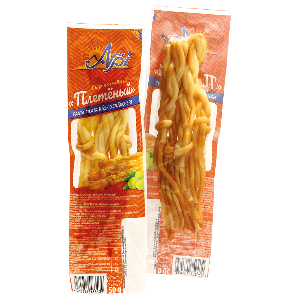 Pasta filata kaas “Pletenyj” – gerookt