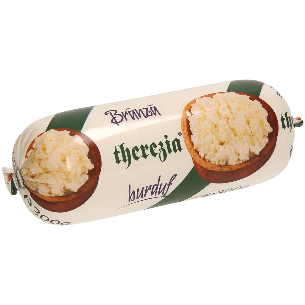 Traditionele Roemeense kaas "Branza de Burduf" van kaas gema