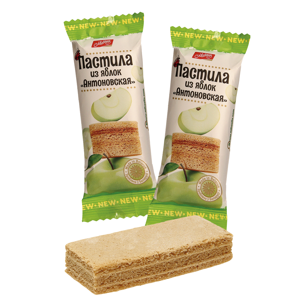 Pastila snoepgoed op basis van appelpuree