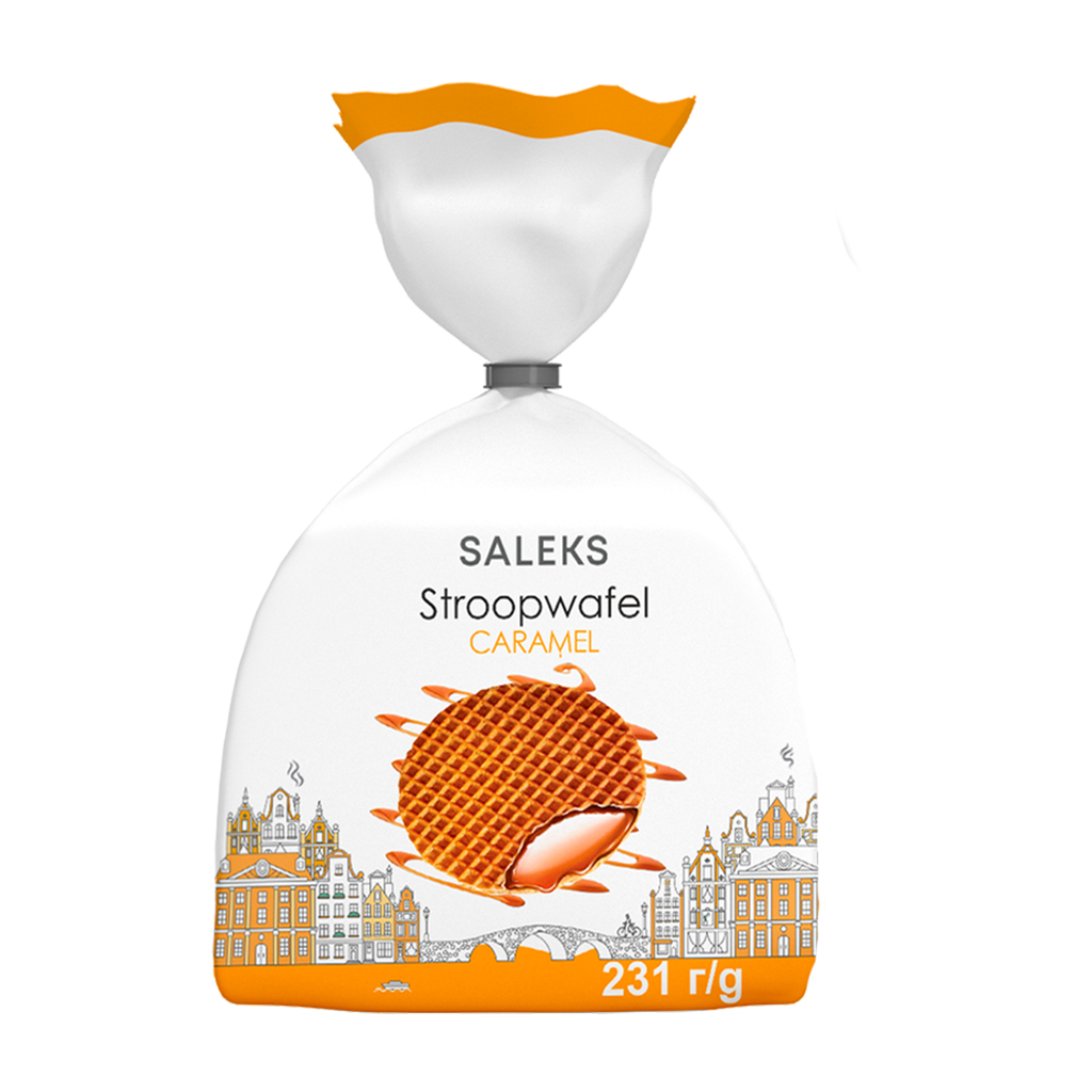 Вафли "Стропвафли" с карамельной начинкой