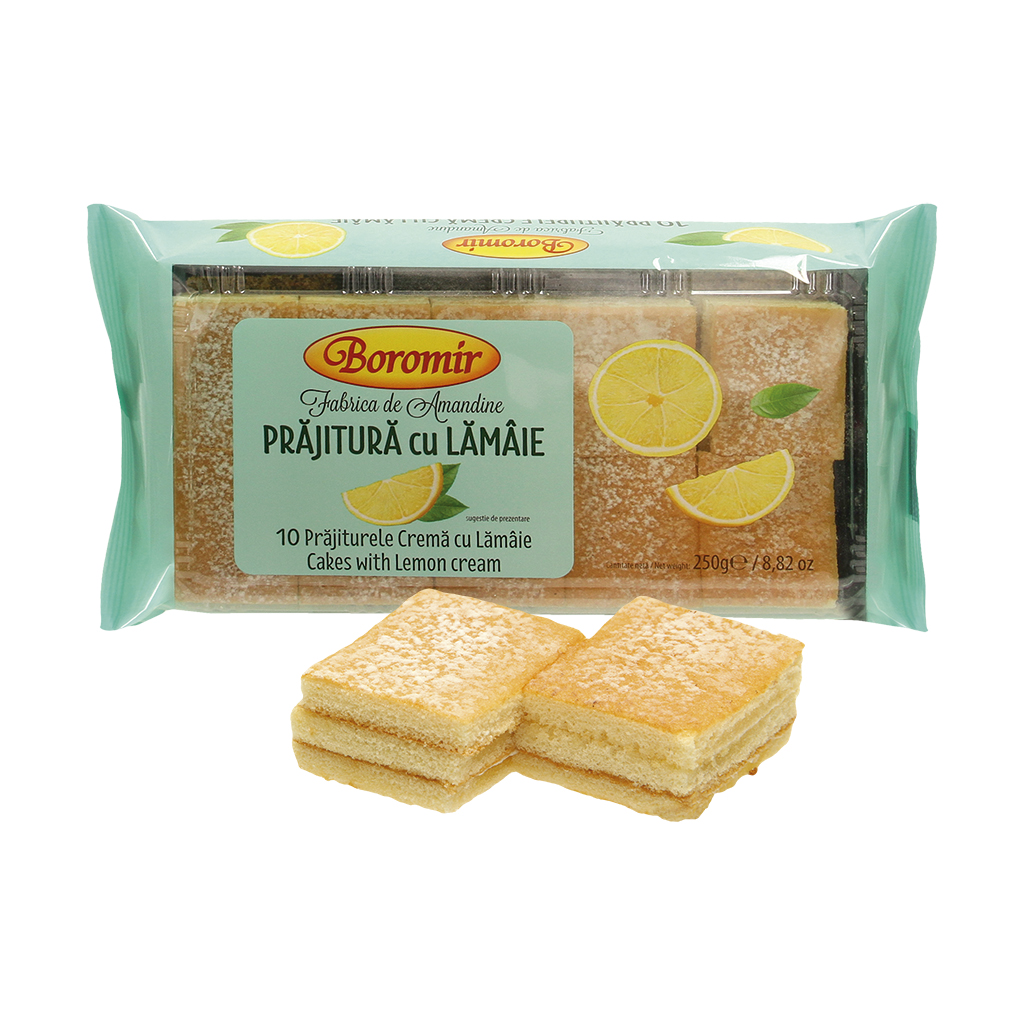 Prajitura cu lamaie Törtchen met 30% citroensmaakcrème