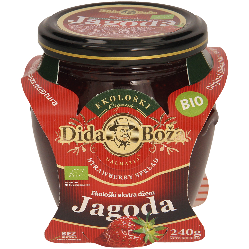 Aardbeien-confiture extra