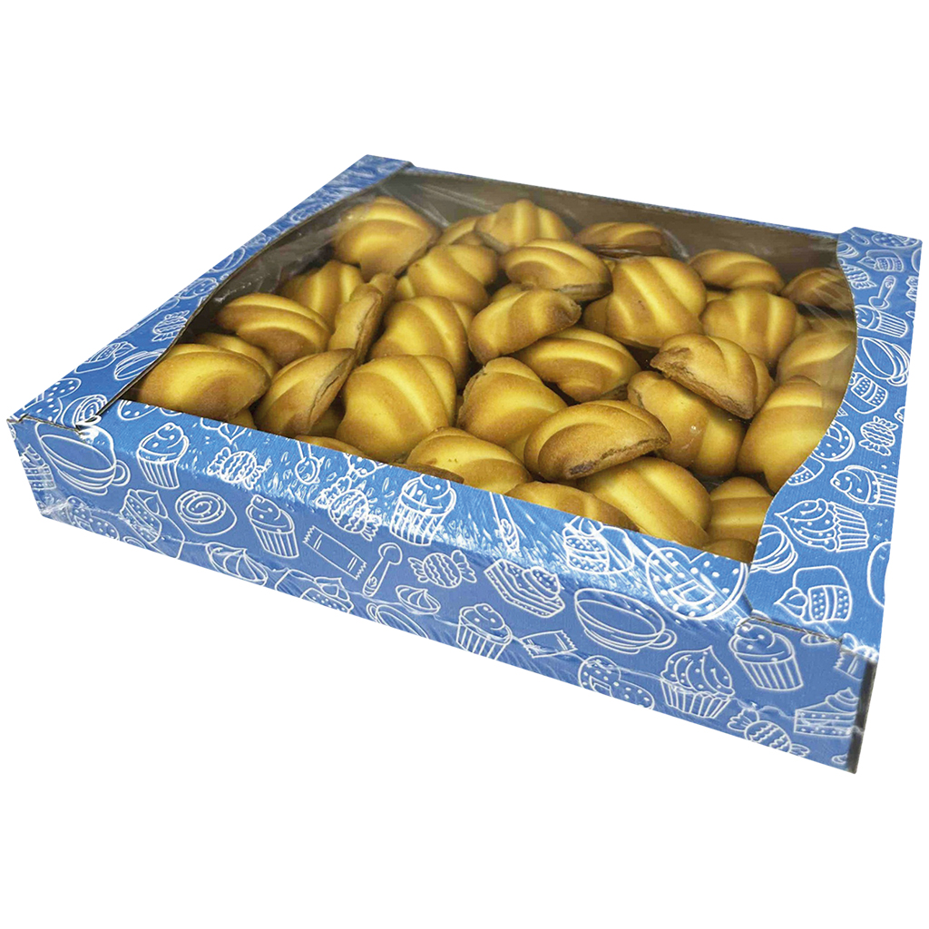 "TORTOFF" koekjes met een vulling (29%) met zonnebloemhalva