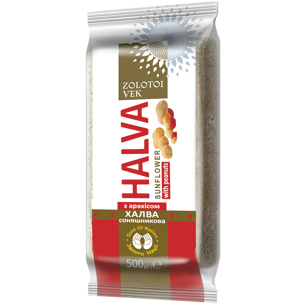 Халва из семян подсолнечника с арахисом (7%)