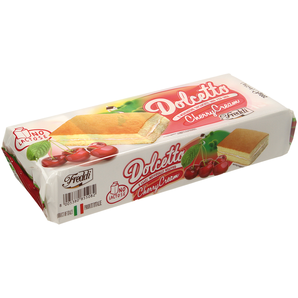 Dolcetto cake met kersensmaak