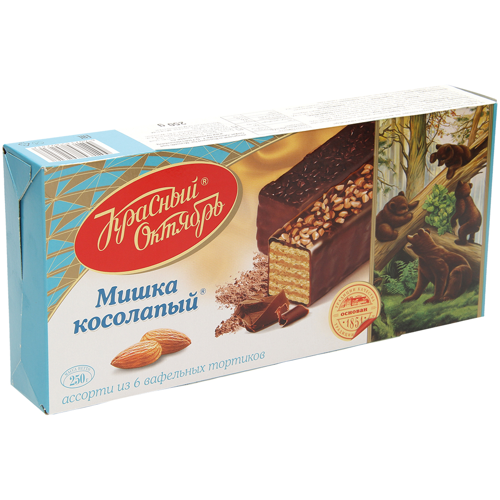 Mischka kosolapij Wafeltaart