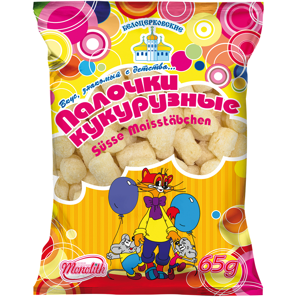 Zoete maïssticks