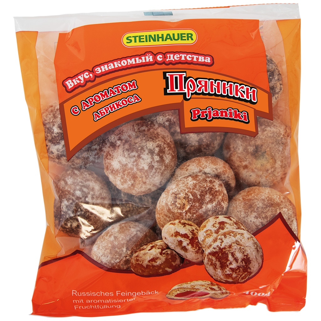 Prjaniki "Fruktovyy sad" met abrikozensmaak