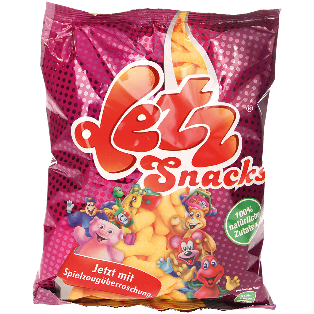 Кукурузные палочки "Pufuleti Letz Snacks", не сладкие! + детская игрушка