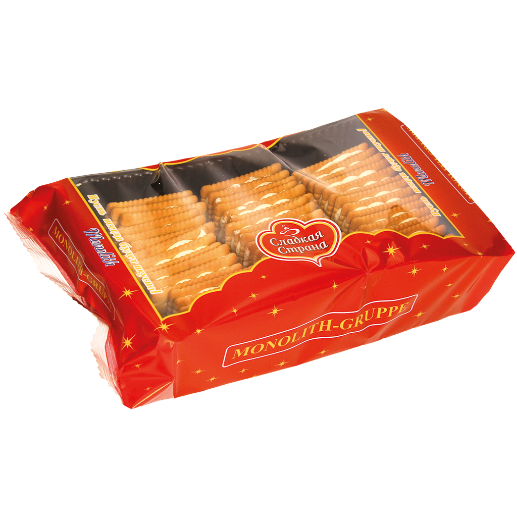 Koekjes "Mafijne" met roomvulling met citroensmaak 43%