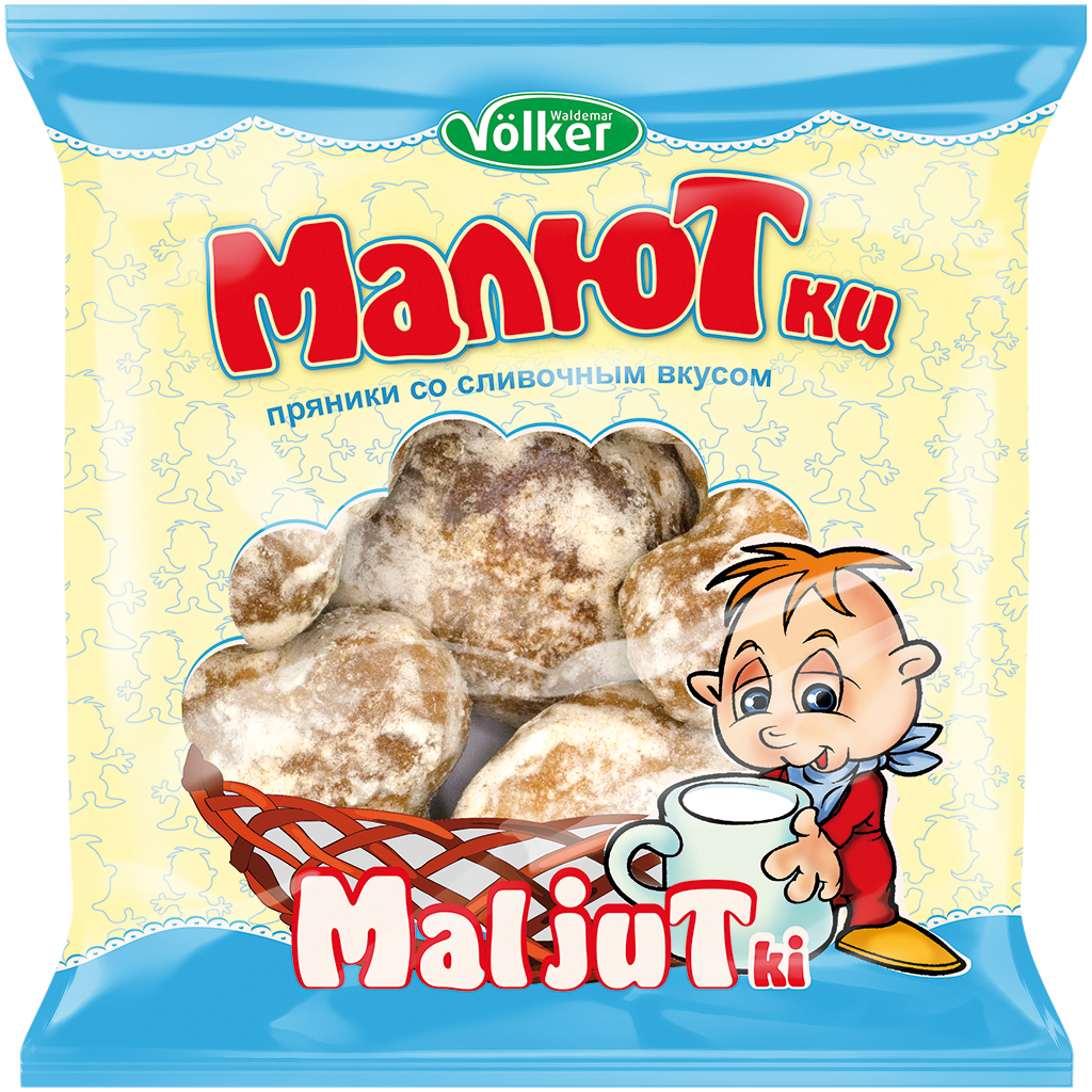 Zoet gebak "Prjaniki-Malyutki" met room smaak