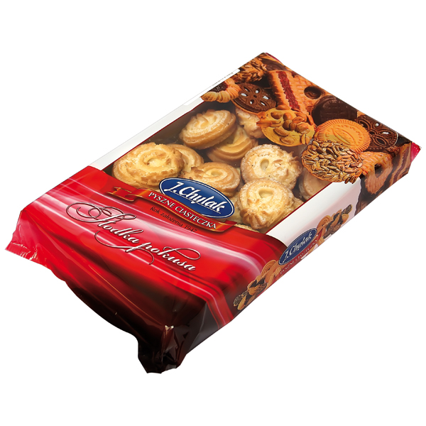 Zandkoekjes "Piko z cukrem" bestrooid met suiker