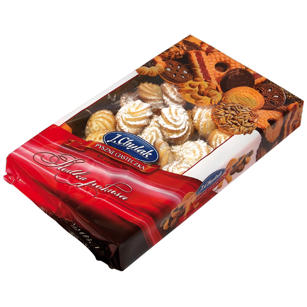 Zandkoekjes "Sniezynki" met vanille smaak