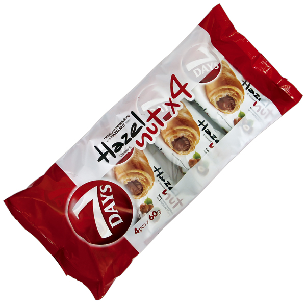 Круассаны с кремовой начинкой из фундука