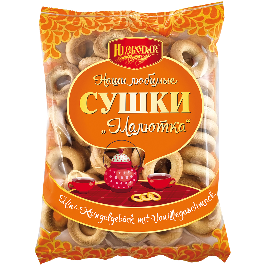 Mini-Kringergebak "Maljutka" met vanillesmaak