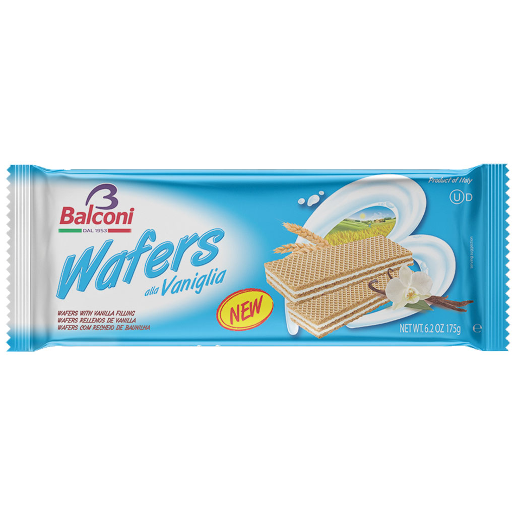Balconi - wafels met vanille-cream vulling.