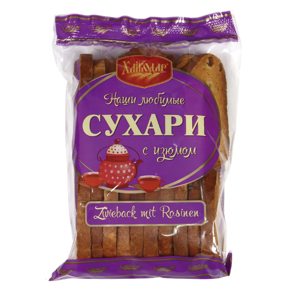 Сухари с изюмом "Hlebodar"