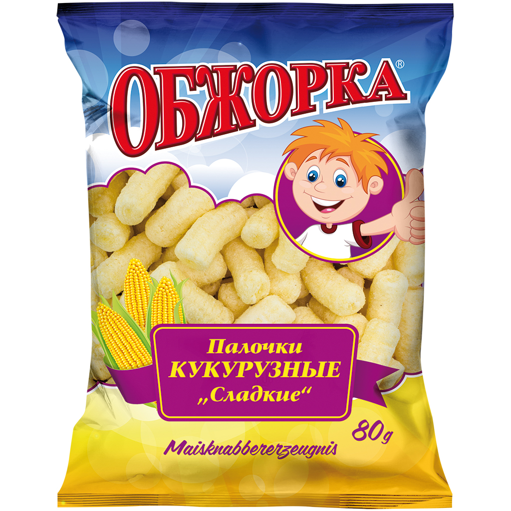 Maïssnackproduct "Obschorka"