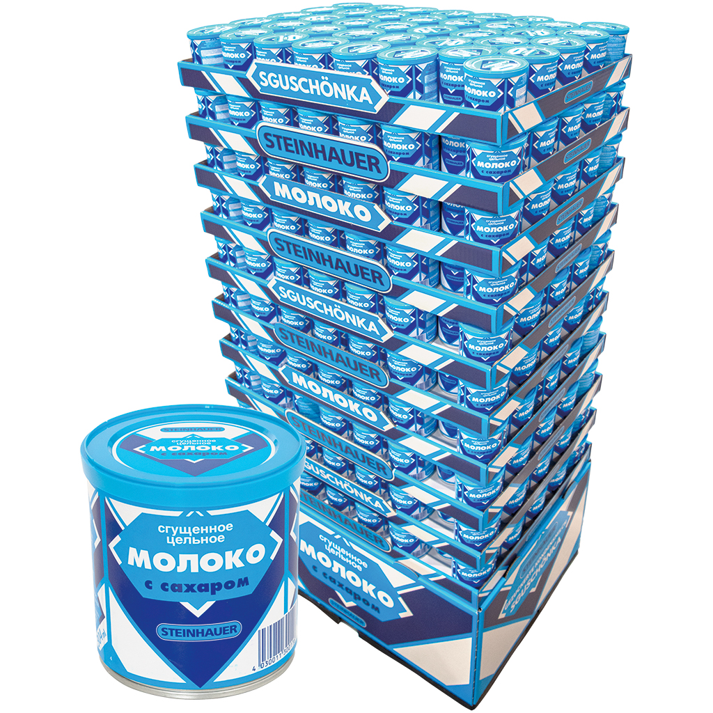 Gezoete gecondenseerde melk "Sguschtschonka" 8% vet