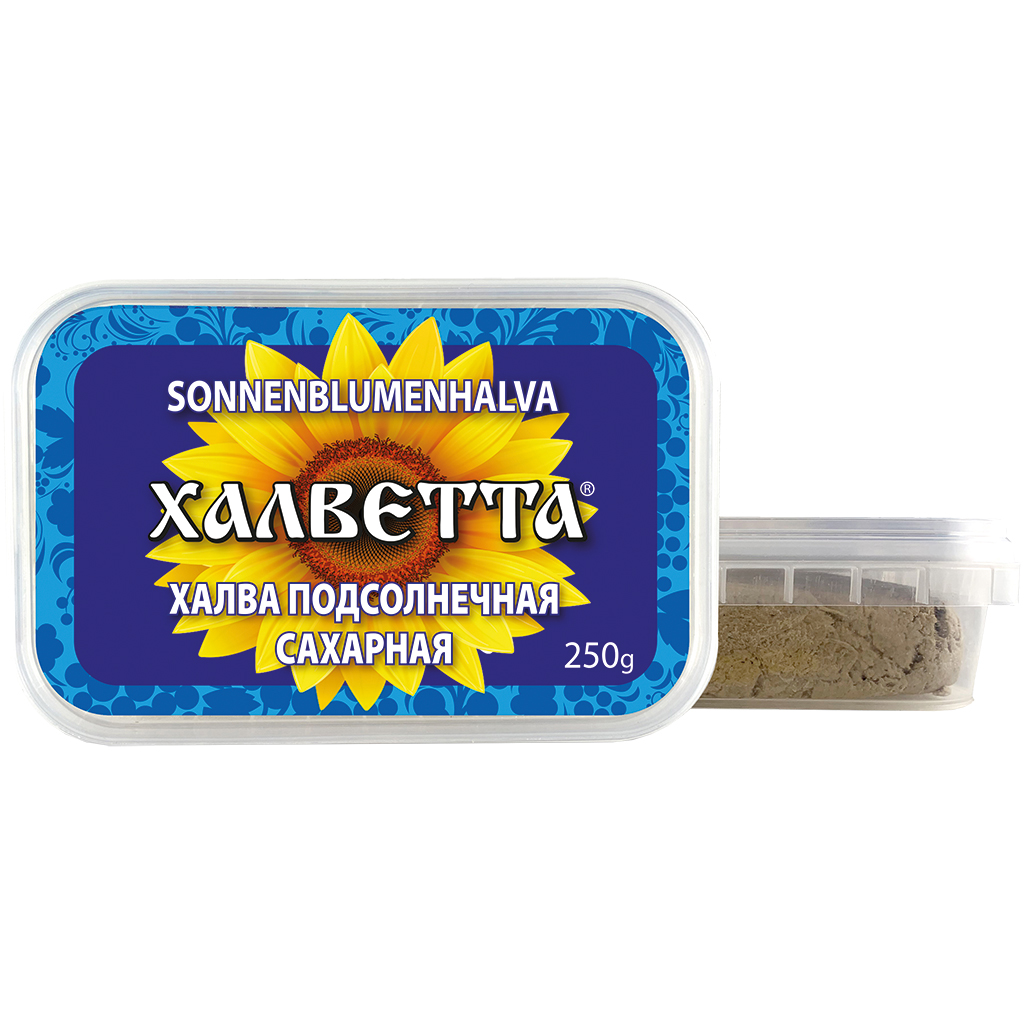 Zonnebloemhalva "Sacharnaja"
