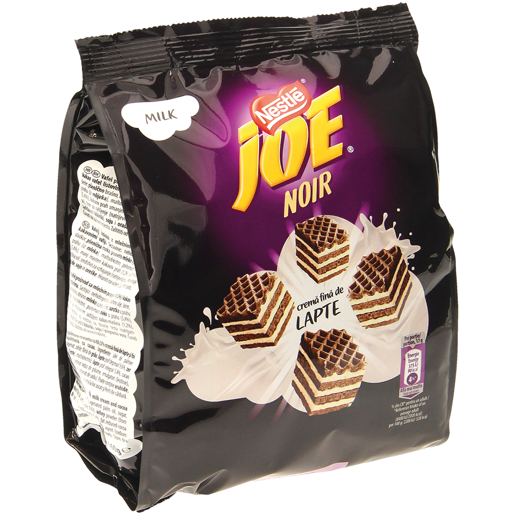 Chocoladewafels met roomvulling met room-smaak (80,5%)