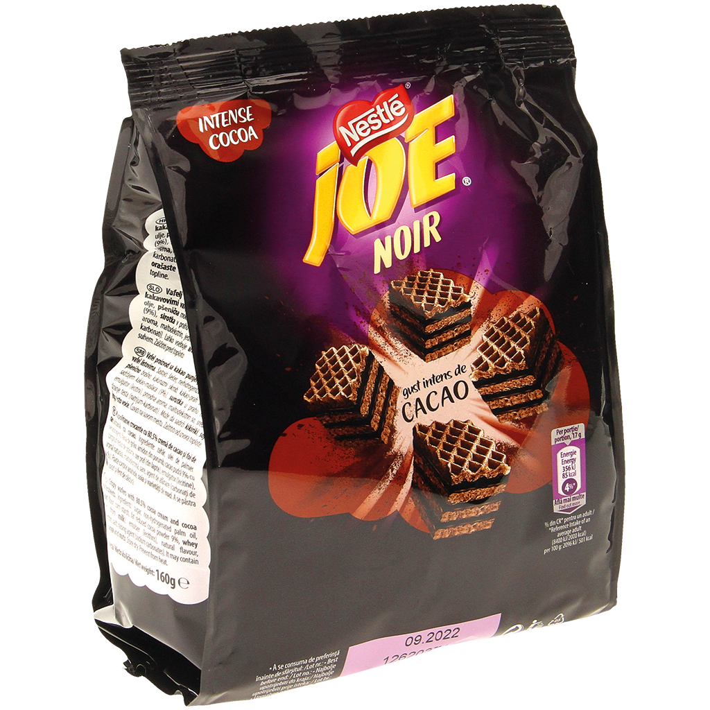 Chocoladewafels met roomvulling met chocoladesmaak