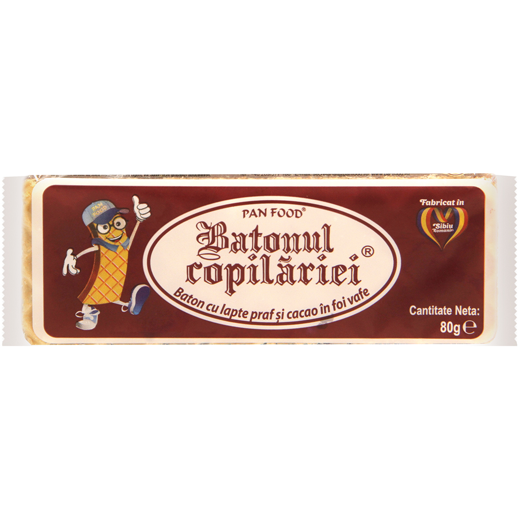 Batonul copilariei în vafe