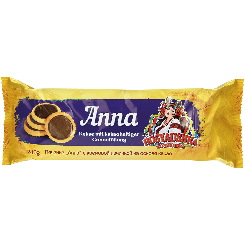 "Hosyaushka" koekjes Anna met cacaovulling