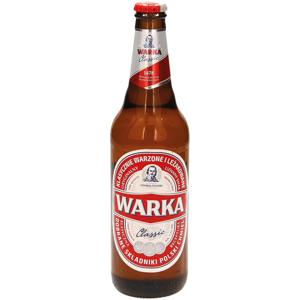Пиво "Warka Classic" светлое 5,2% алк.