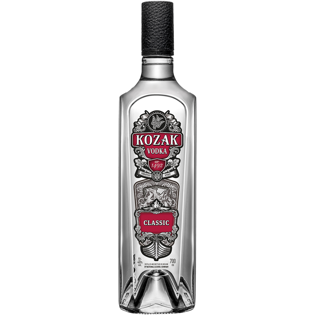 wodka "Kozak", 40% vol.
