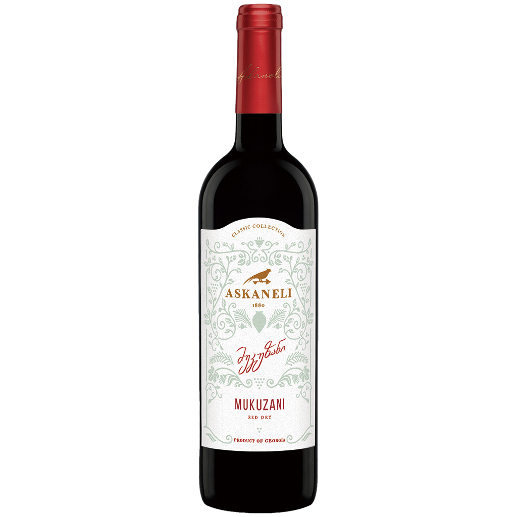 "Mukusani" Вино из Грузии, красное, сухое,13% алк.