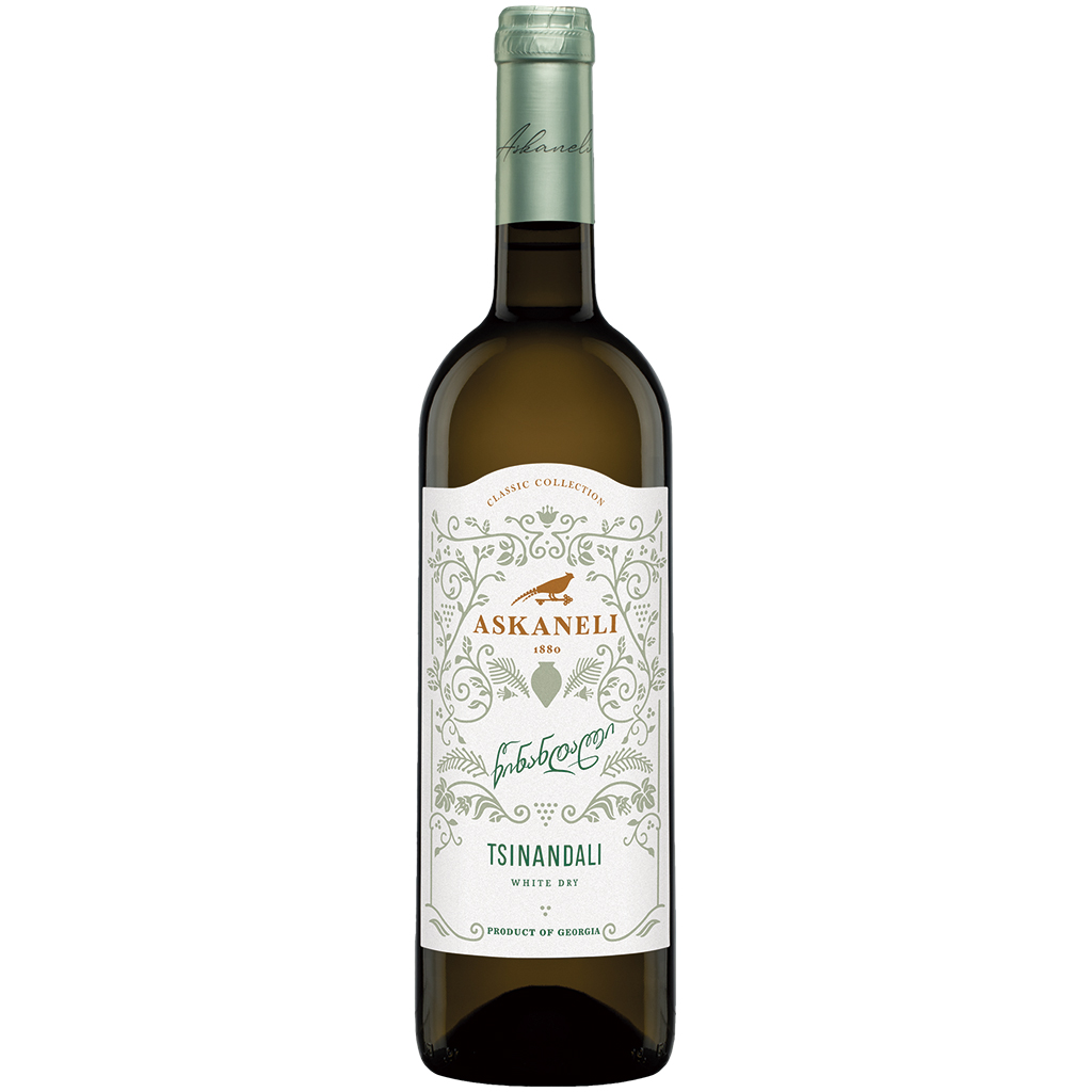 "Tsinandali" witte wijn uit Georgië, droog, 13% vol.
