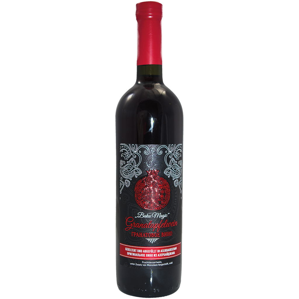 Гранатовое вино "Baku Magic", сладкое, 13% алк.