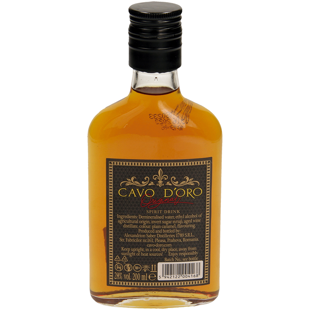 Алкогольный напиток "Cavo Doro" 28% алк.