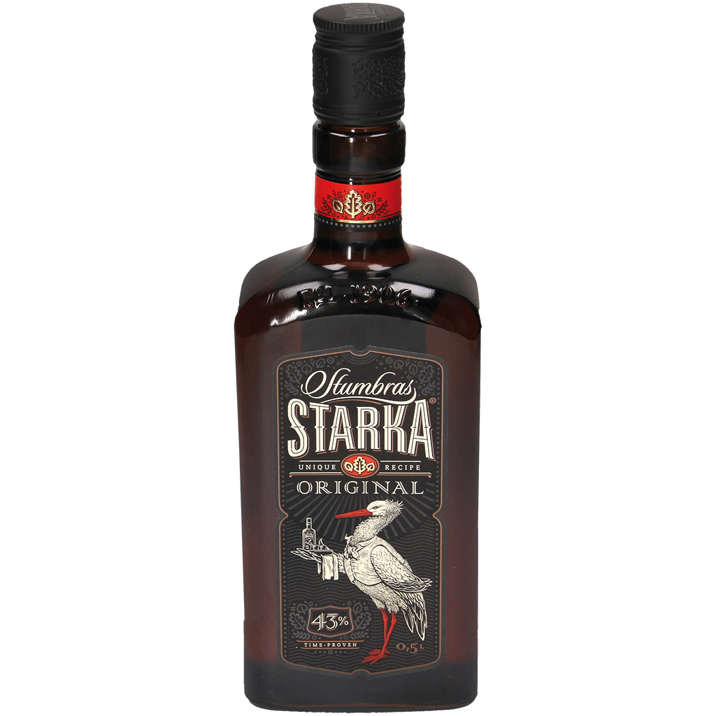 Sterke drank "Stumbras Starka", 43% vol.