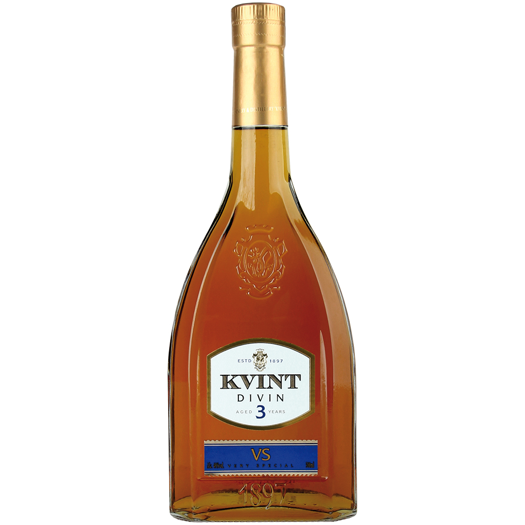 Brandewijn "Kvint" / 3 jaar, 40% vol.