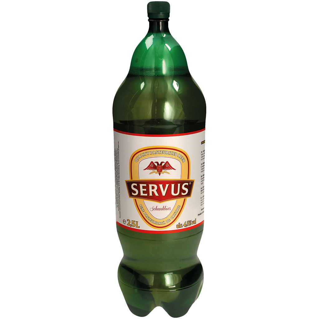 Tapsbier "Servus" 4,5% vol.