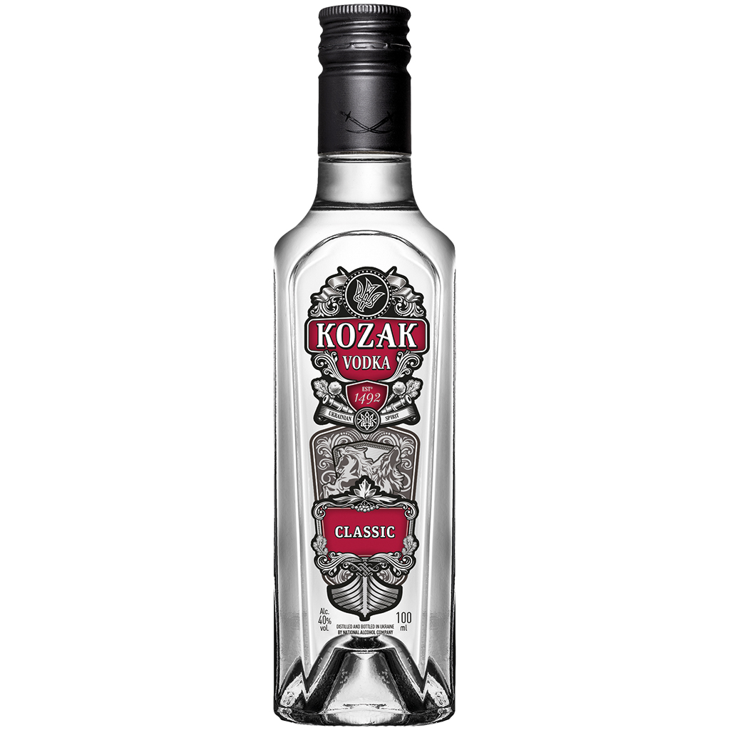 wodka "Kozak" 40% vol.