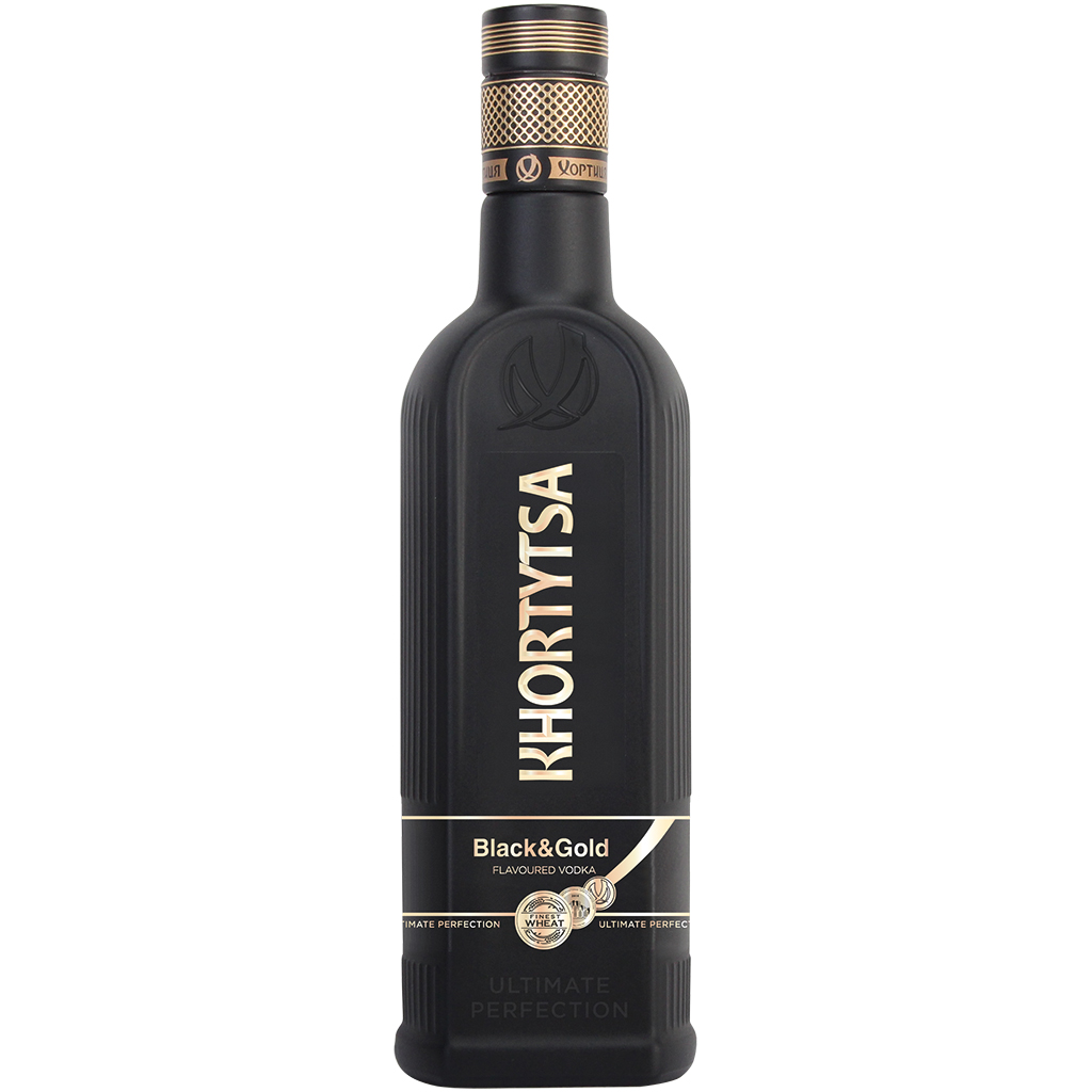 Aromatische wodka "Black & Gold" 40% vol.