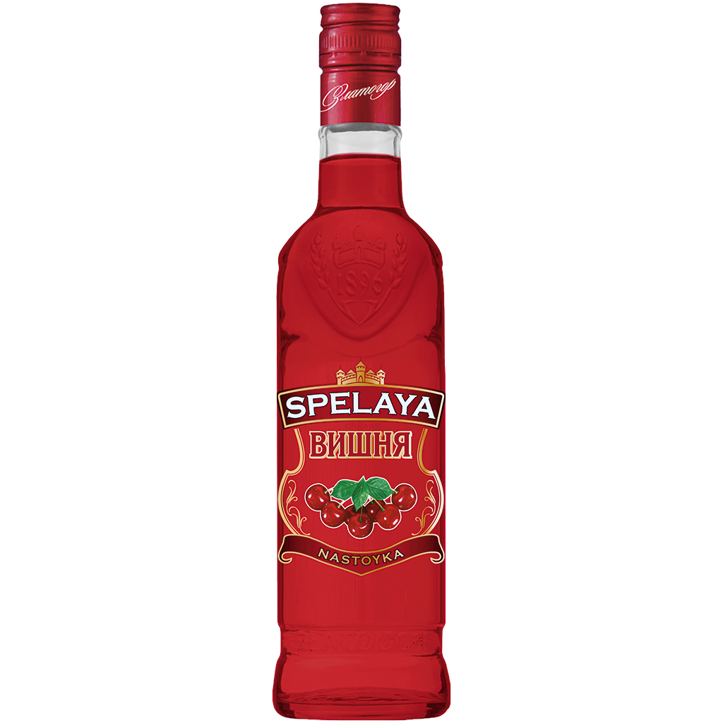 Спиртной напиток "Wischnya" с красителем, 20% алк.